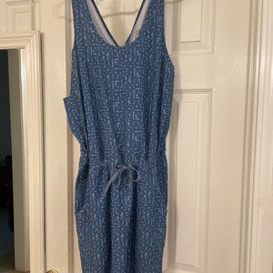 Patagonia Fleetwith Dress M Swampstamp Blue